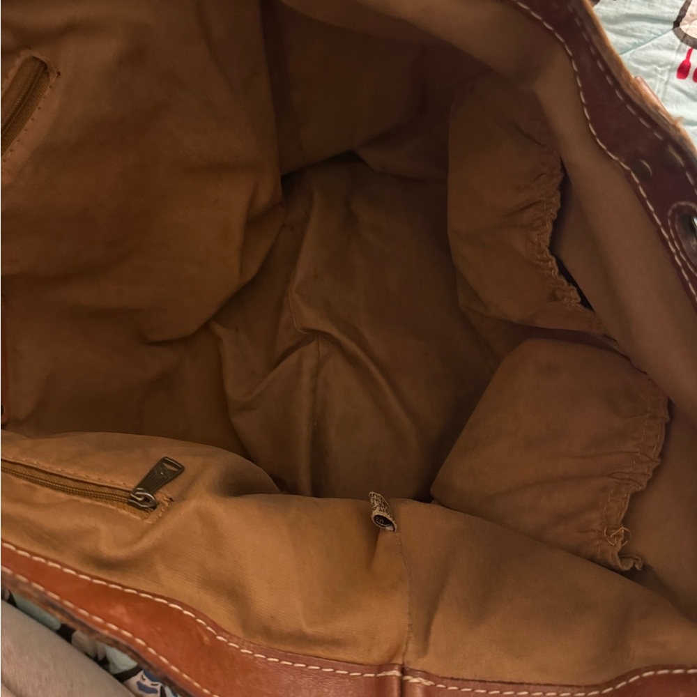 Patricia Nash leather handbag - Picture 7 of 8